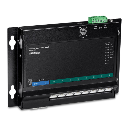 Trendnet TI-PG102F. Switch PoE+ Gigabit 10 Portas