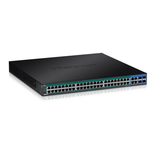 Trendnet TPE-5048WS. Switch PoE+ Gestionado 52 Portas Gigabit.