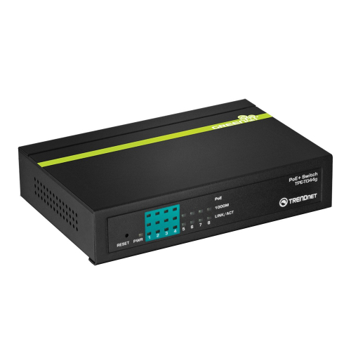 Trendnet TPE-TG44G. Switch PoE+ 8 Portas Gigabit.