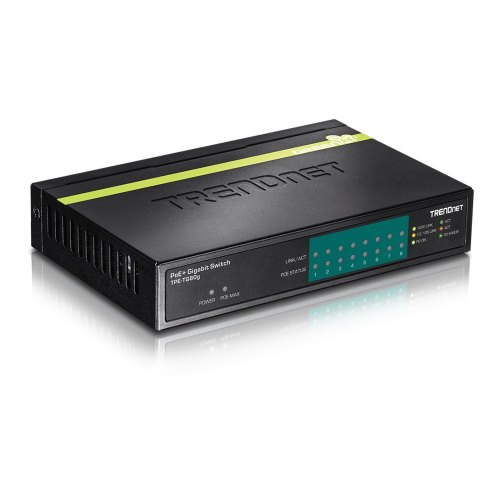 Trendnet TPE-TG80G. Switch PoE+ 8 Portas Gigabit.