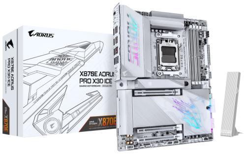 MOTHERBOARD GIGABYTE X870E A PRO X ICE AM5 DDR5