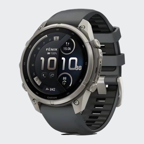 Garmin Fenix 9 Pro 47mm AMOLED LTE Titânio Grafite/Preto GPS Multibanda