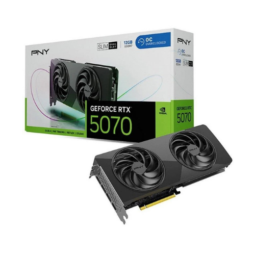 PLACA GRÁFICA PNY RTX 5070 12GB SLIM GDDR7