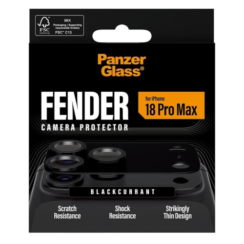 PanzerGlass Fender Camera Prote iPh 18ProMax Blac