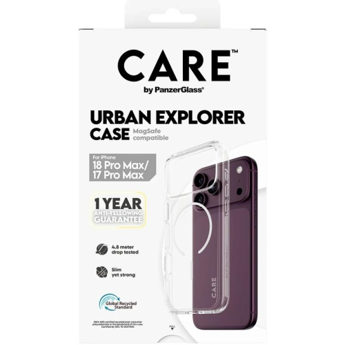 Care Urban Case Trasparent MagSafe iP 18PMx 17PMx