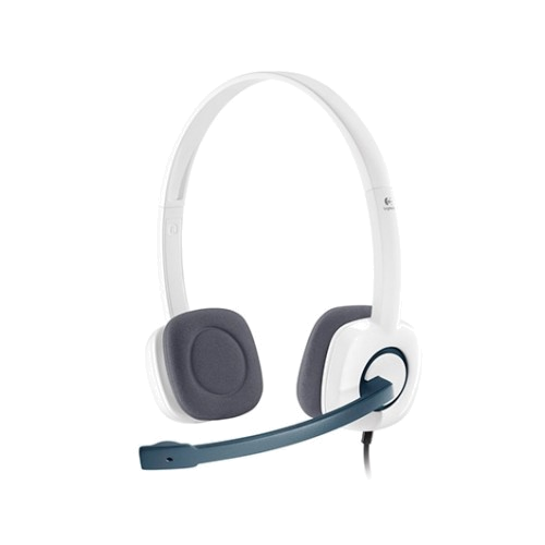 AURICULARES C/MICRO LOGITECH H150 COCONUT BRANCO
