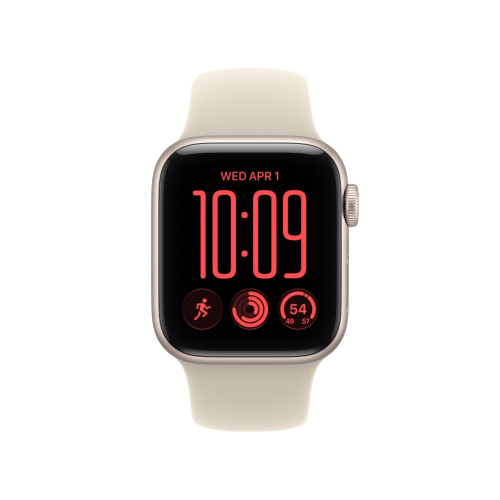 Apple Watch Se 3 Gps 40mm Starlight Aluminium Case With Sand Sport Band - M/L