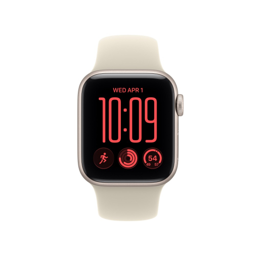 Apple Watch Se 3 Gps + Cellular 40mm Starlight Aluminium Case With Sand Sport Band - M/L
