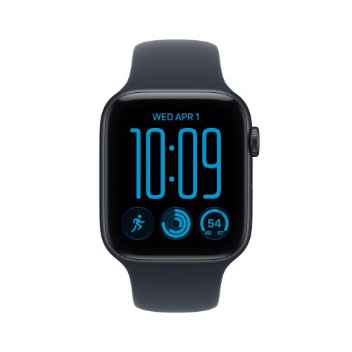 Apple Watch Se 3 Gps + Cellular 44mm Midnight Aluminium Case With Navy Blue Sport Band - S/M