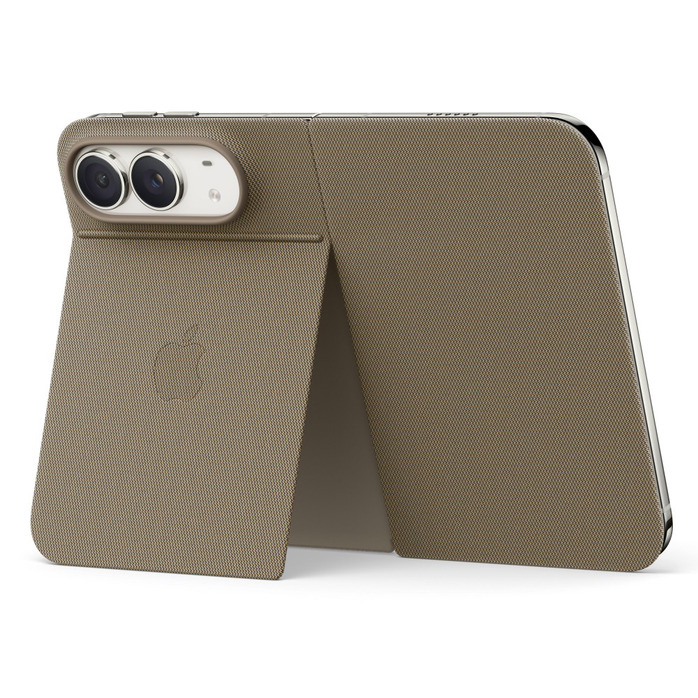 Apple iPhone Duo Folio With Kickstand Taupe