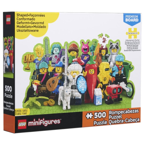 Puzzle Minifigures Collage LEGO 500 pzl