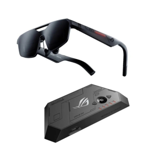 Óculos de Realidade Virtual Asus ROG XREAL R1 para Jogos com Ecrã MicroOLED FHD de 2"e Taxa de Actualização de 240Hz - Campo de Visão de 57º