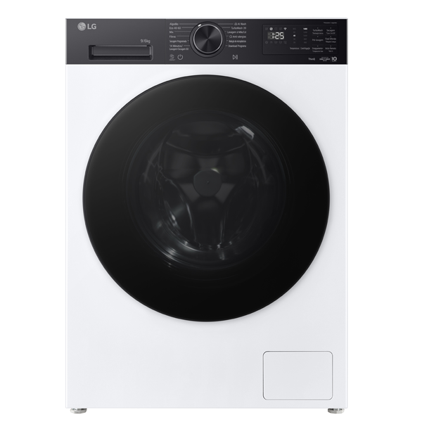 MÁQUINA DE LAVAR E SECAR ROUPA LG - W4X5096TKB