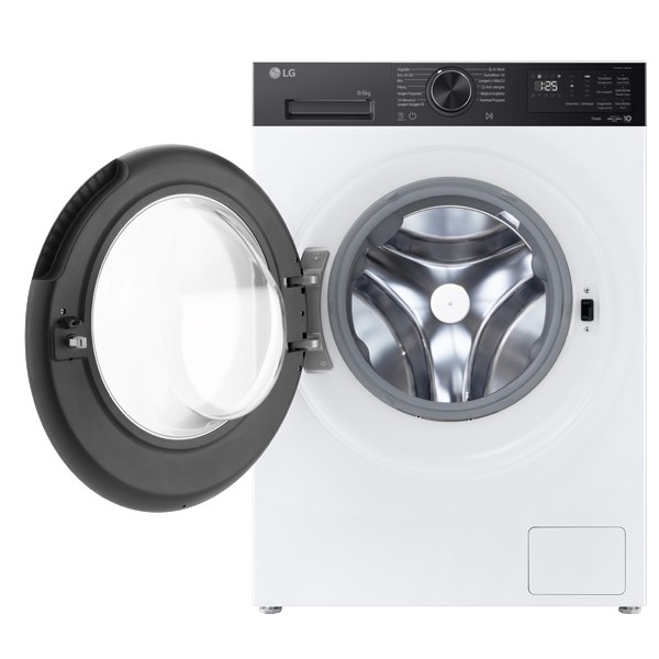 MÁQUINA DE LAVAR E SECAR ROUPA LG - W4X5096TKB