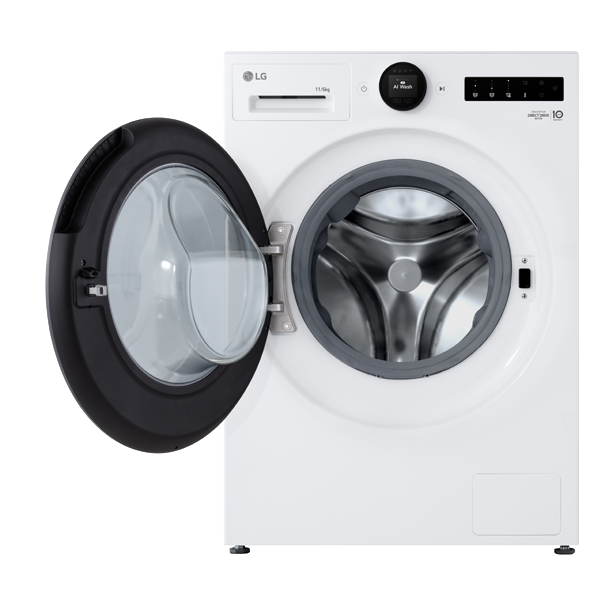 MÁQUINA DE LAVAR E SECAR ROUPA LG - W4X7016TLB