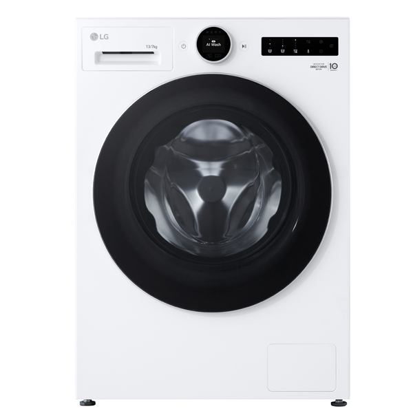 MÁQUINA DE LAVAR E SECAR ROUPA LG - W4X7537TLS