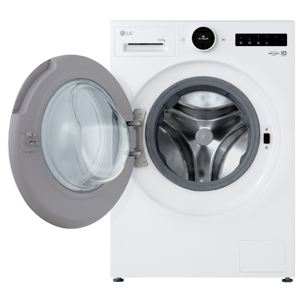 MÁQUINA DE LAVAR E SECAR ROUPA LG - W4X7537TLS