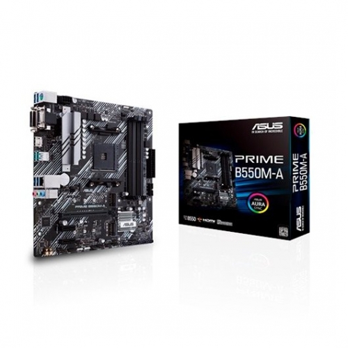 MB ASUS AMD B550 SKT AM4 PRIME B550M-A,4xDDR4 VGA/DVI/HDMI mATX