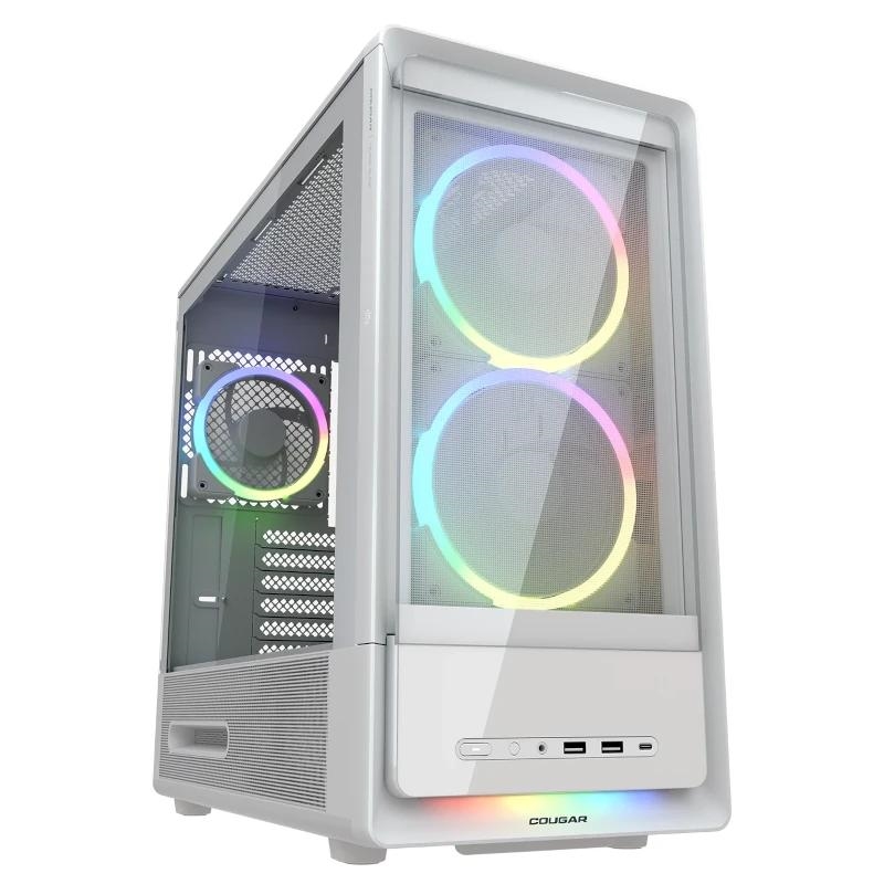 Caixa ATX Cougar DUOAIR Rgb Branco