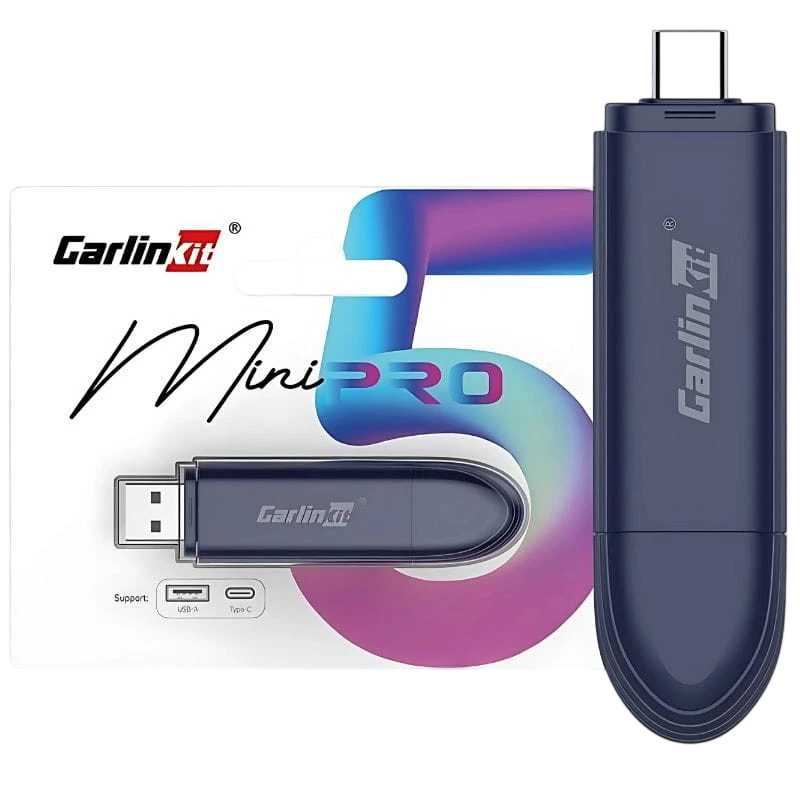 Carlinkit Mini 5 Pro - Adaptador sem fios para Carplay e Android Auto