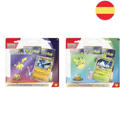 Jogo de Cartas Colecionáveis 30th Aniversario Pokemon
