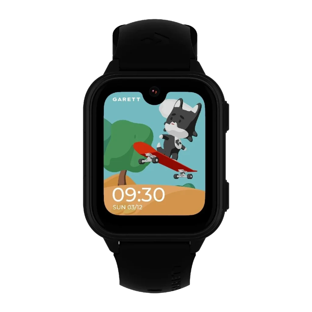 Garett Kids Vibe AI 4G Preto Chamadas SOS GPS IP67 Bateria 3 Dias