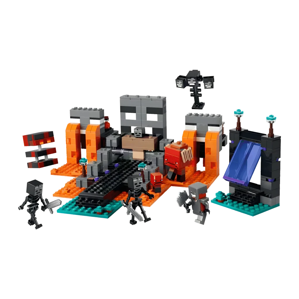 Set de construção LEGO Minecraft 21590 Duelo com o Wither 494 peças 8+ anos