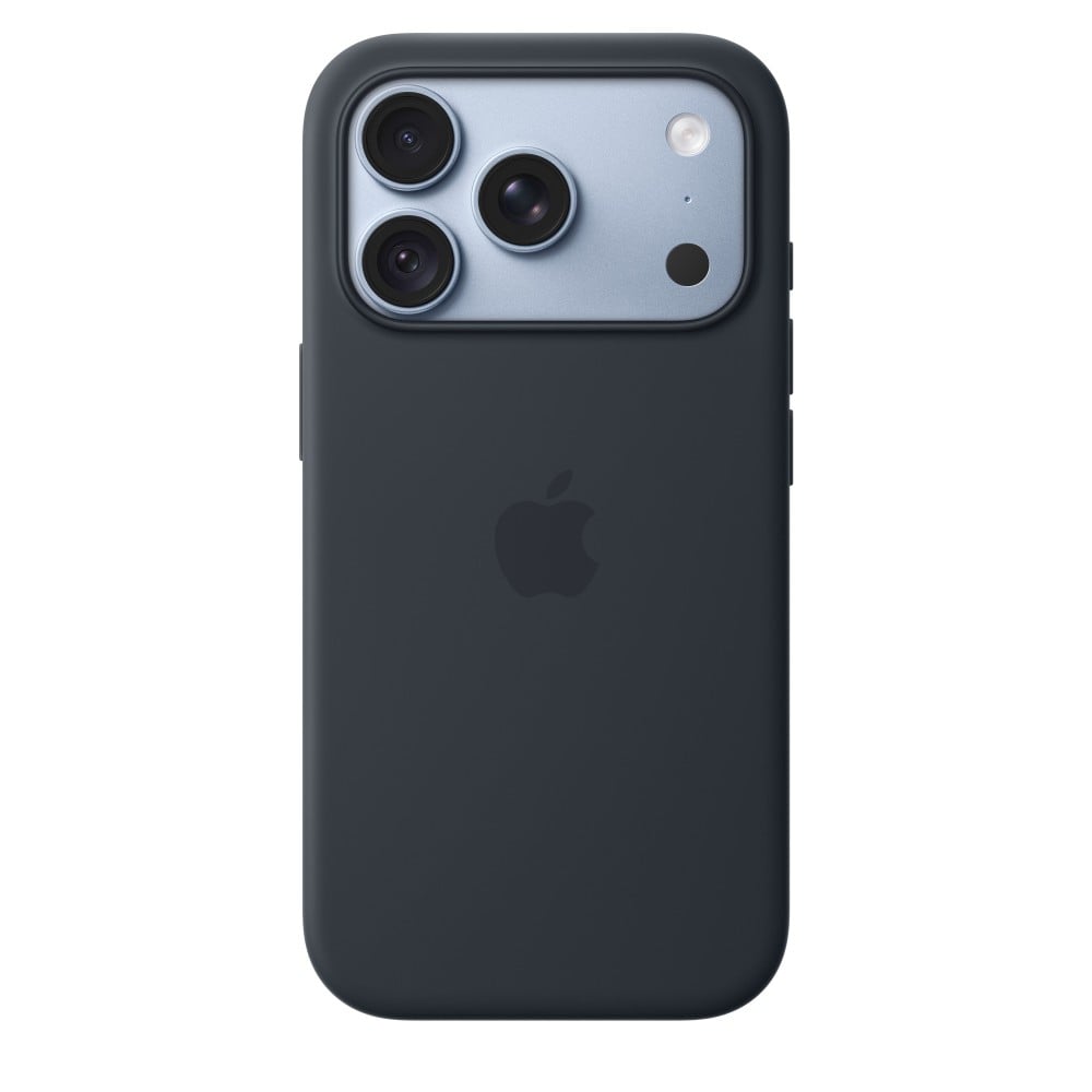 Apple iPhone 18 Pro Silicone Case With Magsafe Navy Blue