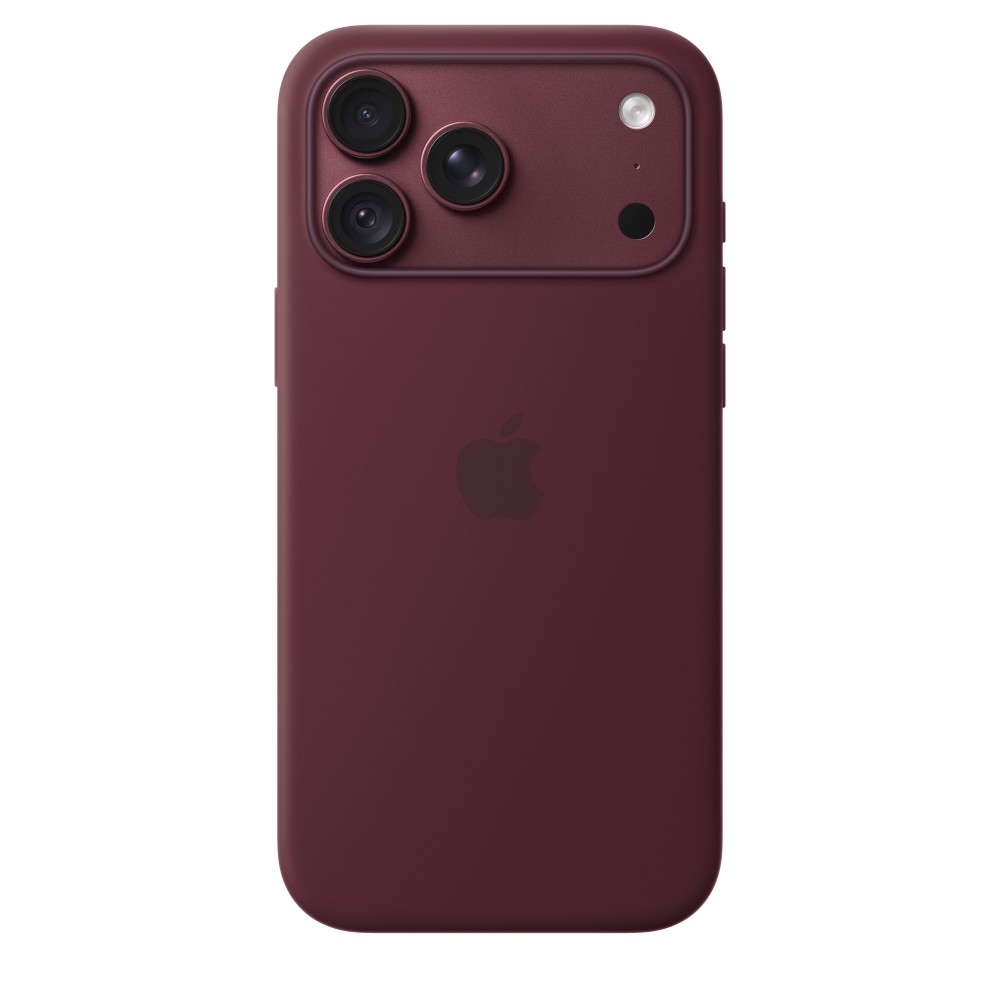 Apple iPhone 18 Pro Max Silicone Case With Magsafe Burgundy