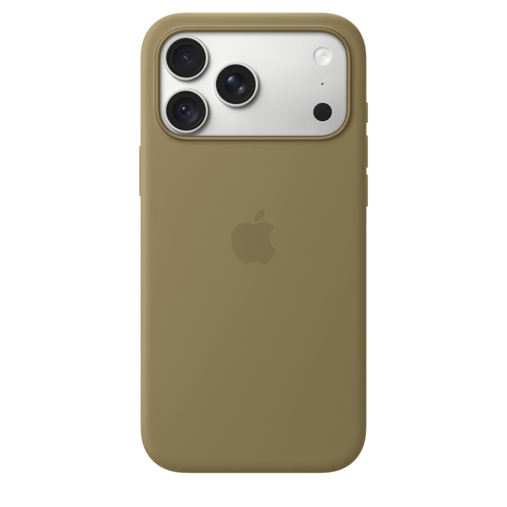 Apple iPhone 18 Pro Max Silicone Case With Magsafe Olive