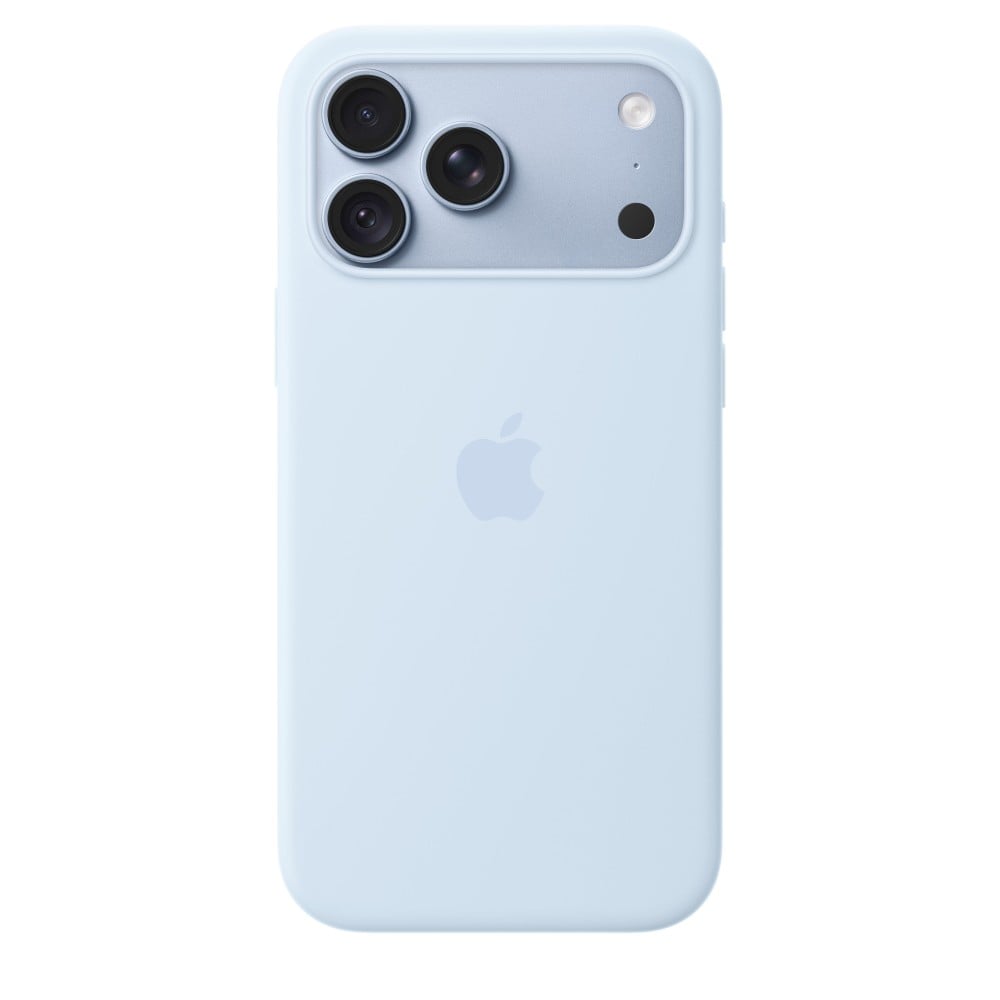 Apple iPhone 18 Pro Max Silicone Case With Magsafe Crisp Blue