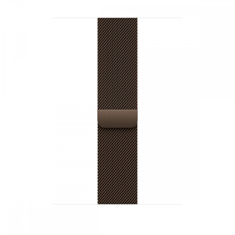 Apple 46mm Dark Bronze Milanese Loop S/M