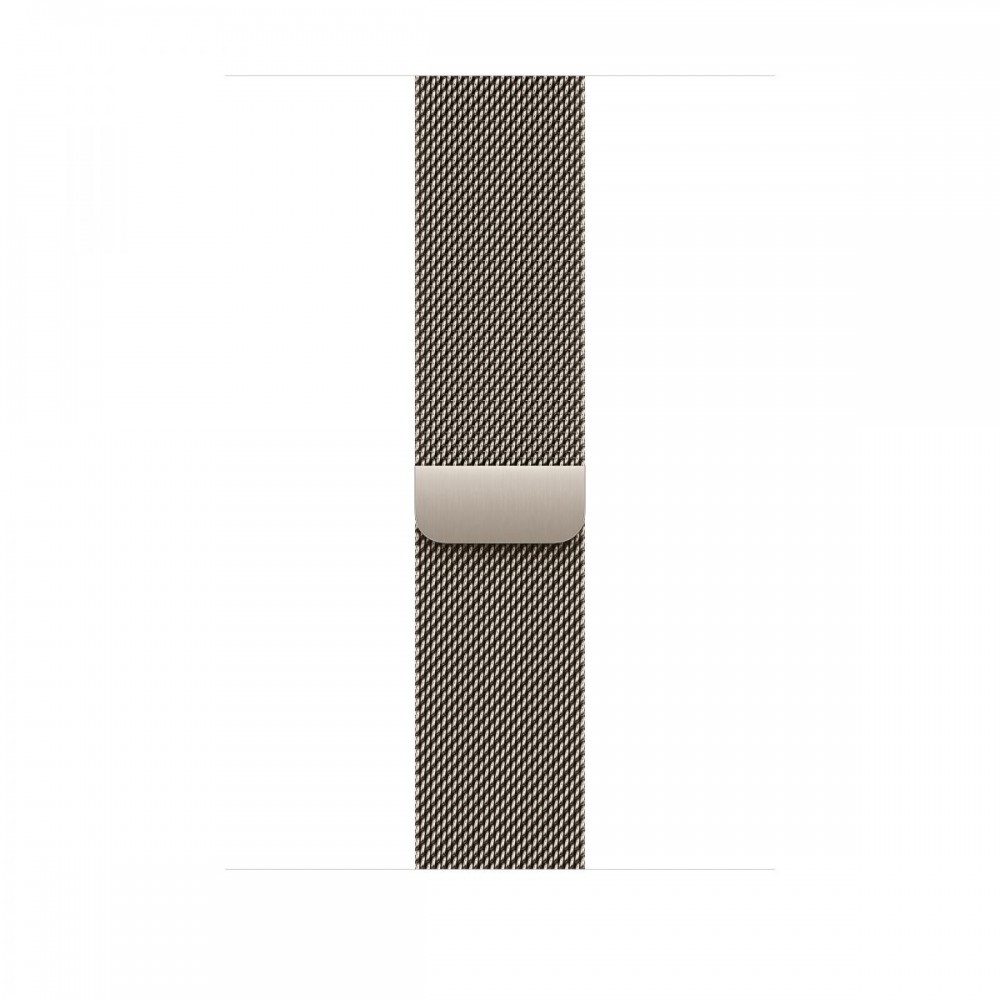 Apple 46mm Natural Milanese Loop - S/M