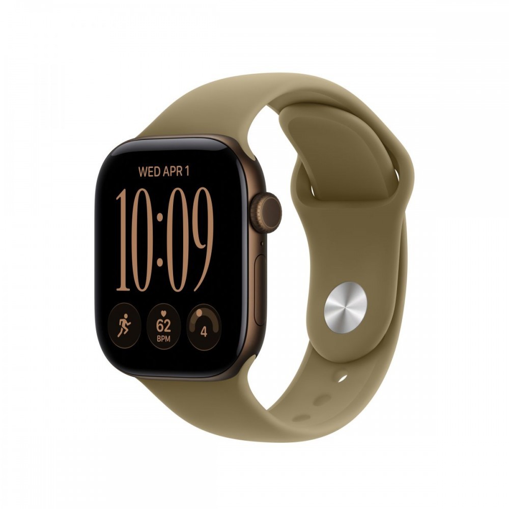 Apple 42mm Olive Sport Band M/L