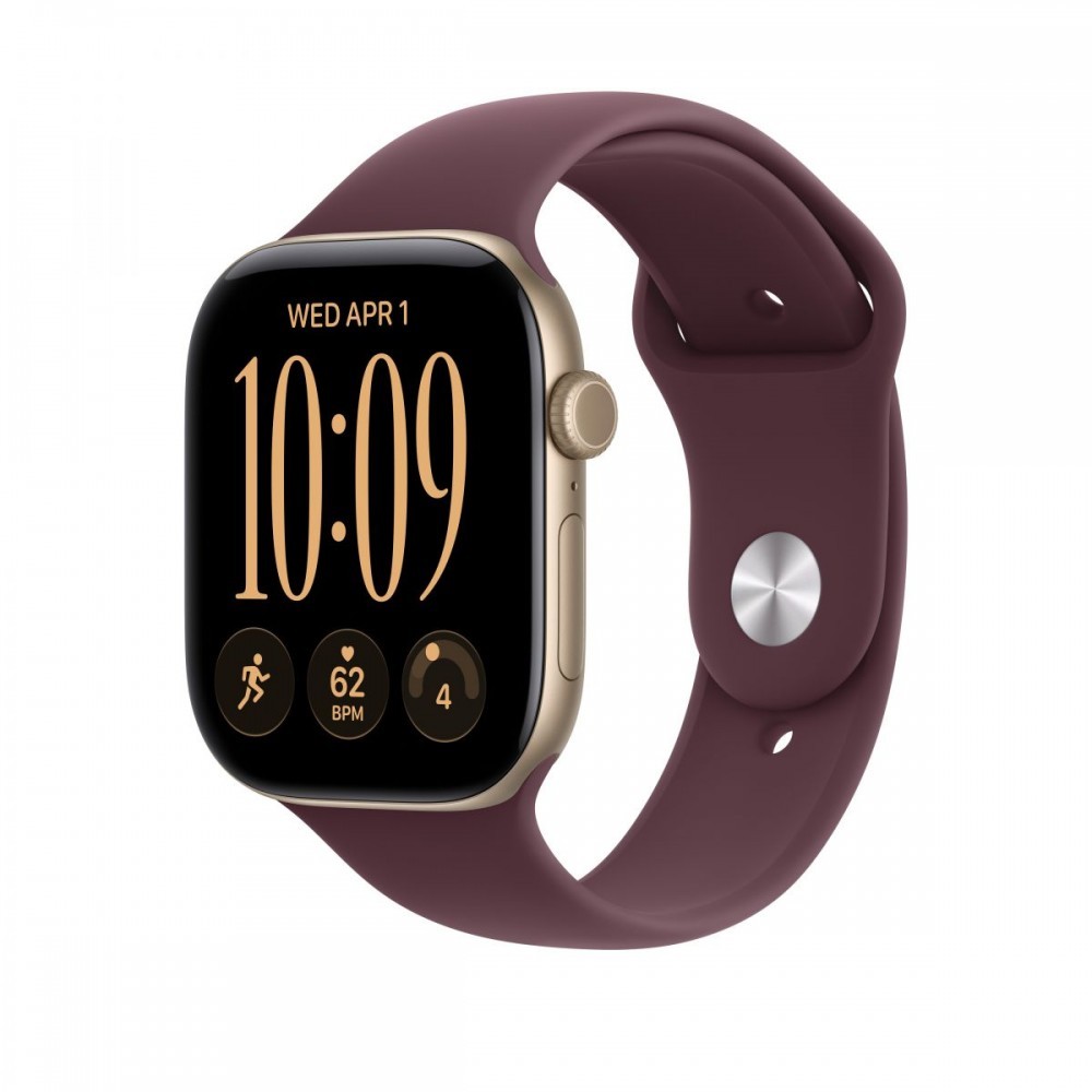 Apple 46mm Burgundy Sport Band S/M