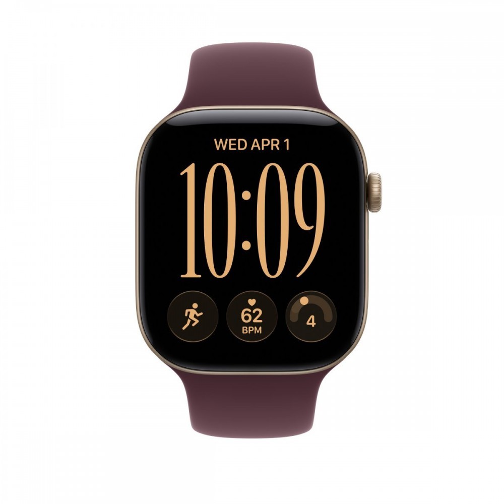 Apple 46mm Burgundy Sport Band M/L