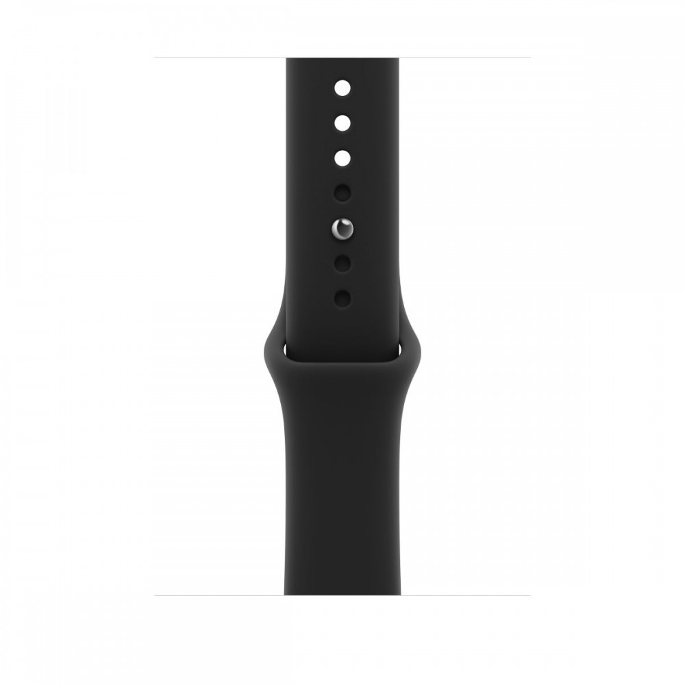 Apple 46mm Black Sport Band - S/M