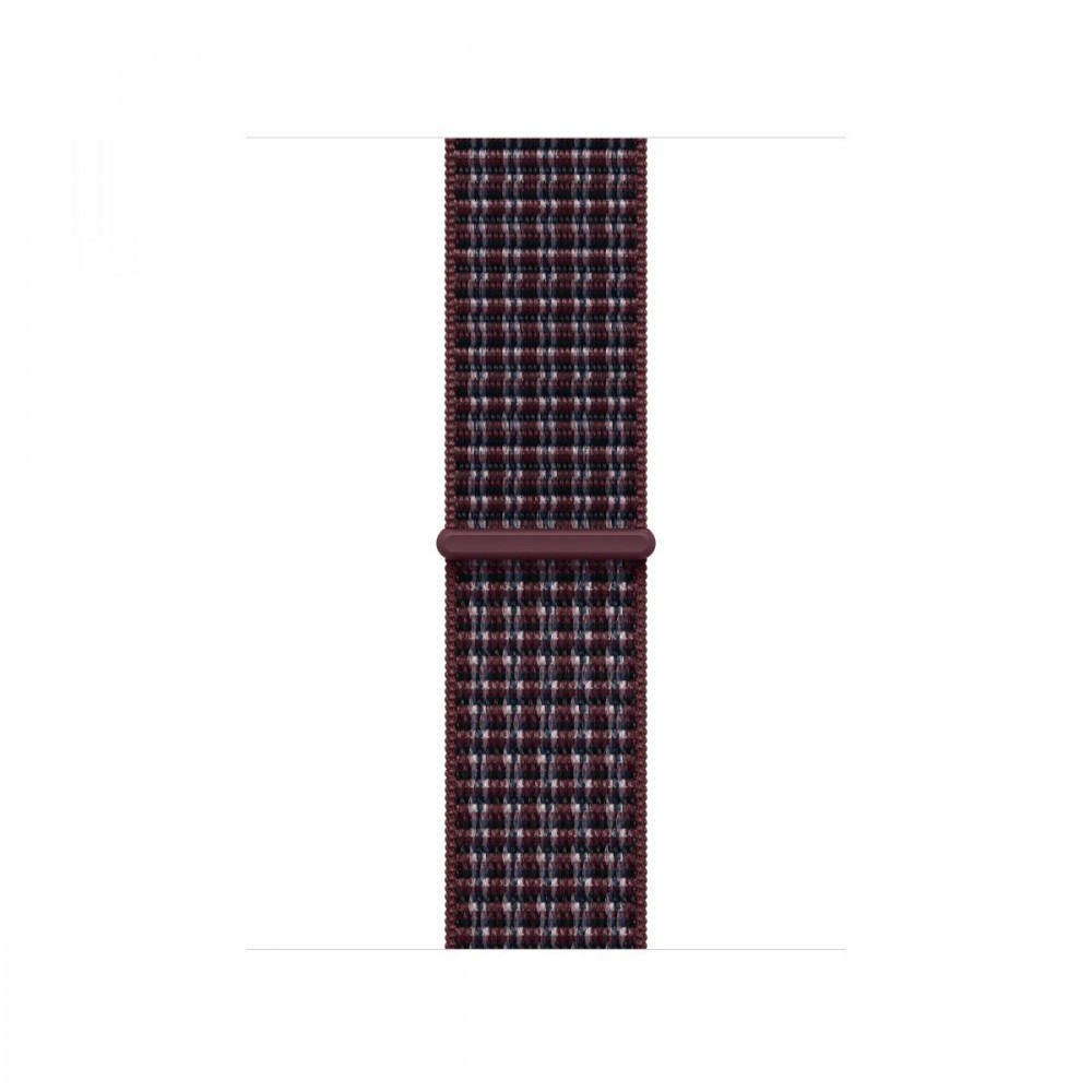 Apple 42mm Burgundy Plaid Sport Loop