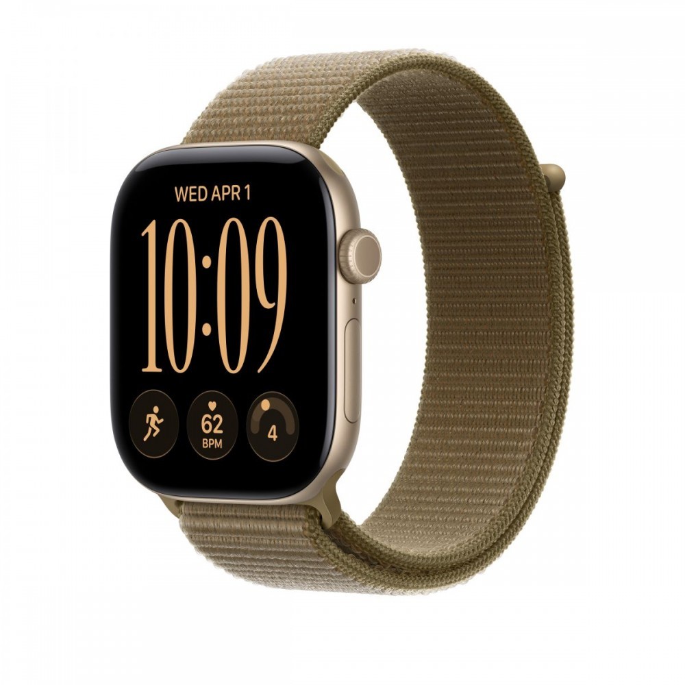 Apple 46mm Olive Sport Loop
