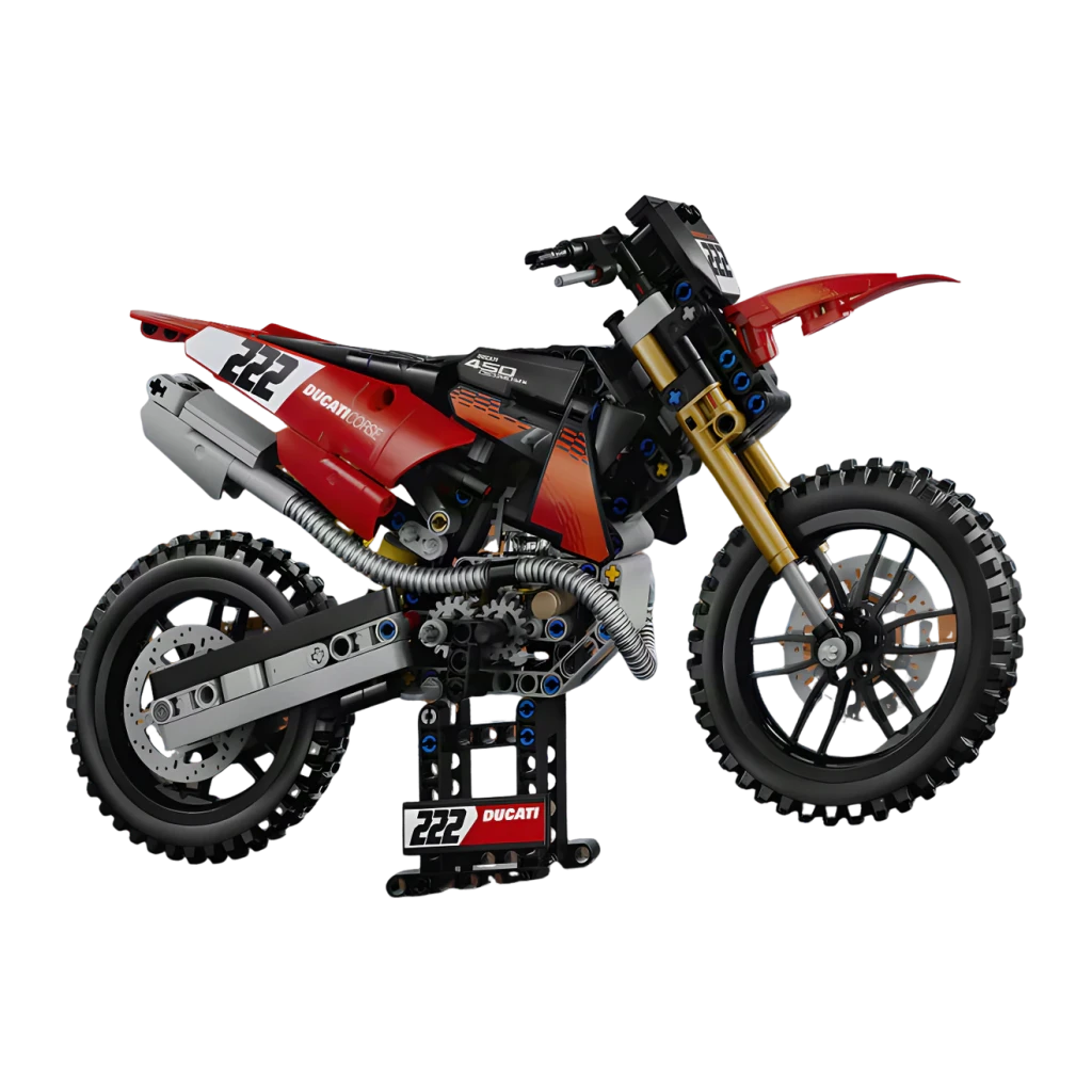 Set de construção LEGO Technic 42238 Ducati Desmo450 MX Factory