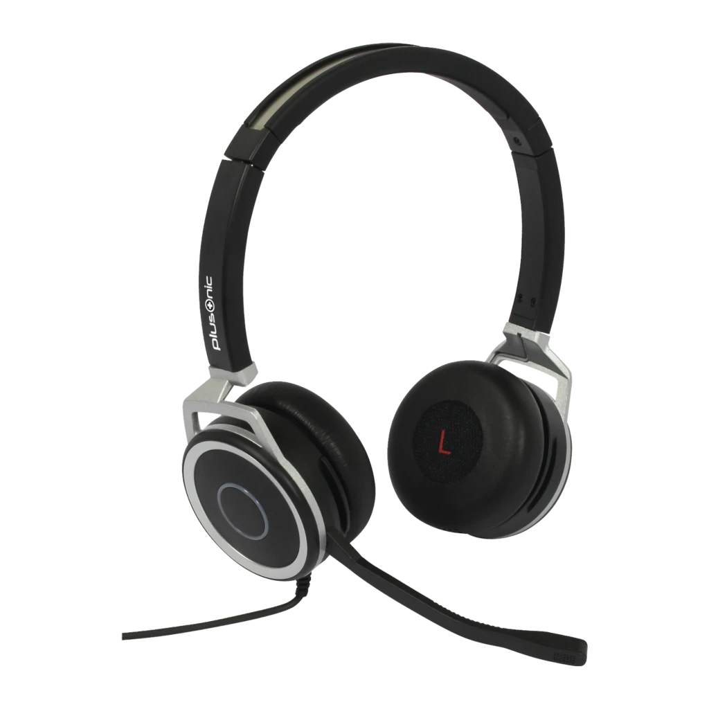 Auscultadores ALLNET Business Headset 15.2P Binaural Diadema USB e Jack 3,5mm