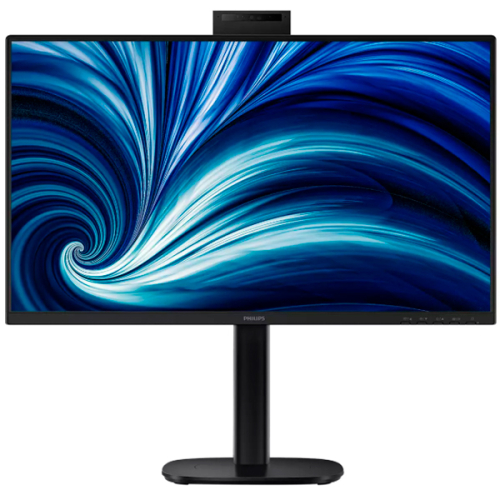 PHILIPS MONITOR IPS 24"(23.8) FHD HDMI DP USB-C DOCKING COLUNAS WEBCAM HAS PIVOT