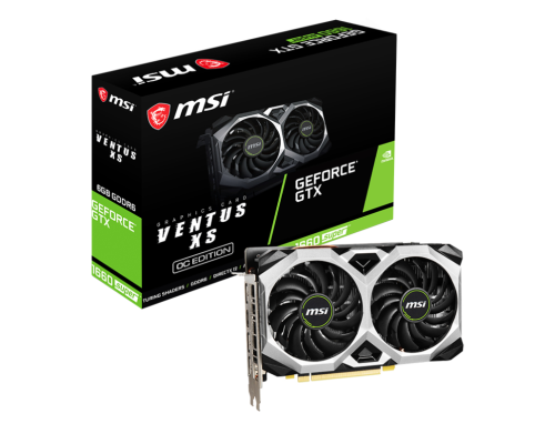 PLACA GRÁFICA MSI GTX 1660 SUPER VENTUS XS OC 6GB GDDR6