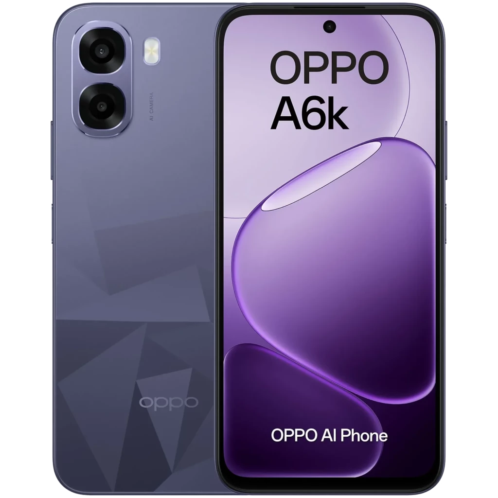 OPPO A6k 256 GB Preto Ecrã LCD de 6,75"4 GB de RAM Bateria de 6100 mHz