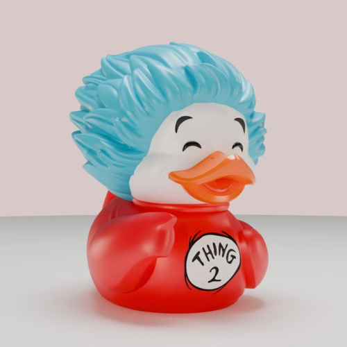 Figura Pato de goma Thing 2 El Gato 5cm