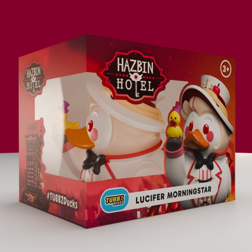 Figura Pato de goma Lucifer Morningstar Hazbin Hotel 5cm