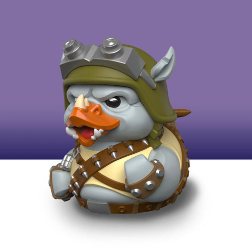 Figura Pato de goma Rocksteady Las Tortugas Ninja 9cm