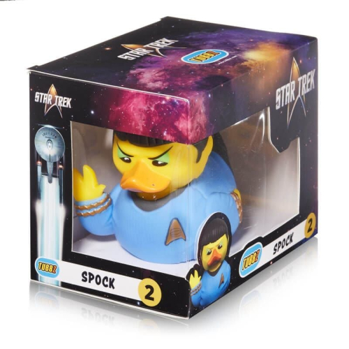 Figura Pato de goma Spock Star Trek 5cm