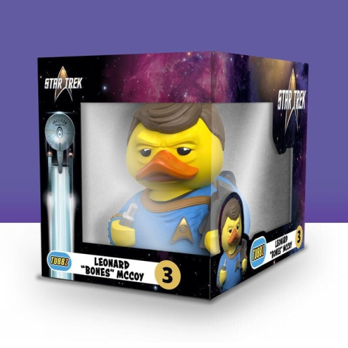 Figura Pato de goma Leonard Bones McCoy Star Trek 5cm