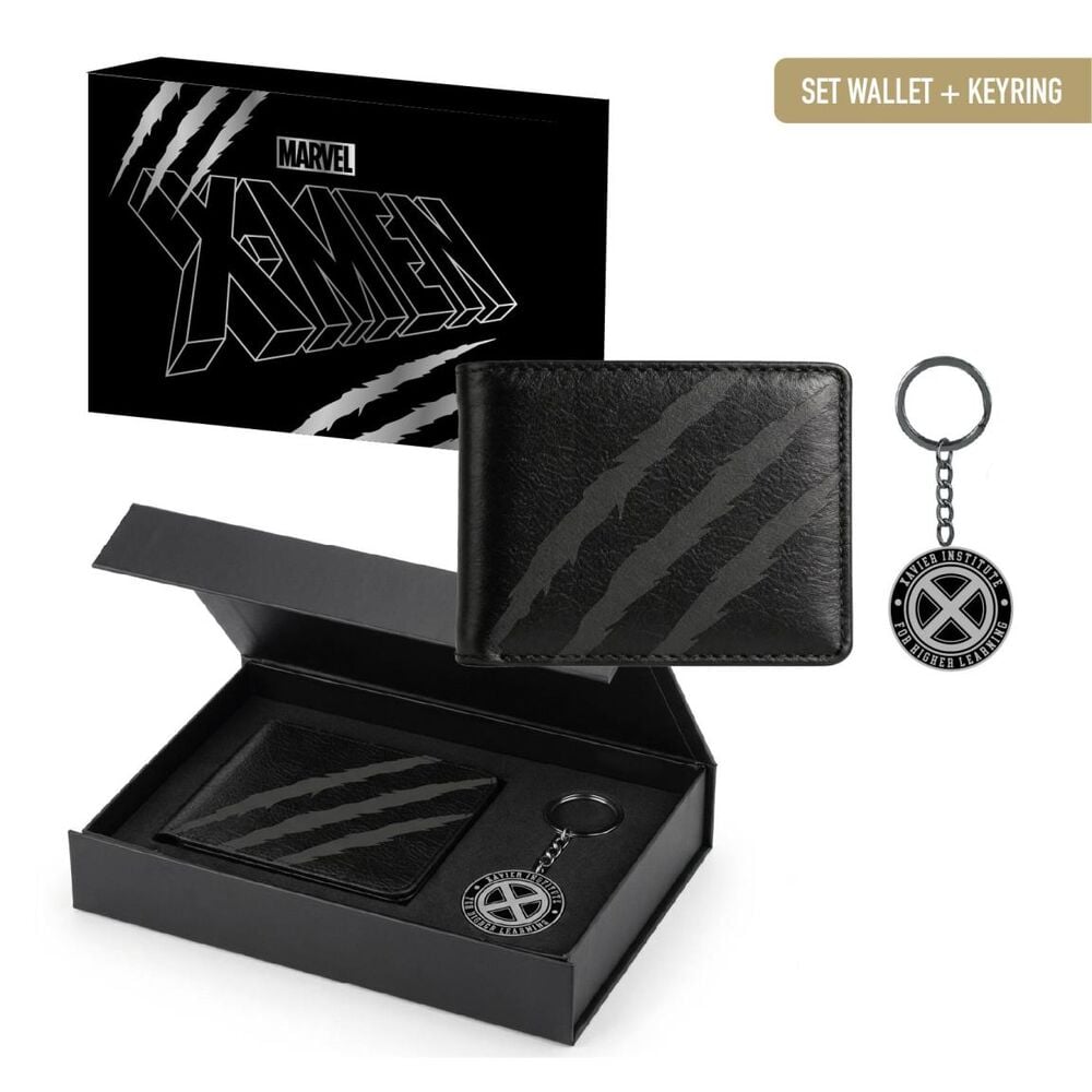 Conjunto de Carteira Marvel X-Men